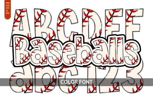 Baseballs: A Playful Display Font for Creative Projects