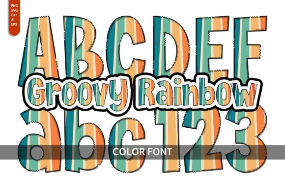 Bring Joy to Your Designs with Groovy Rainbow