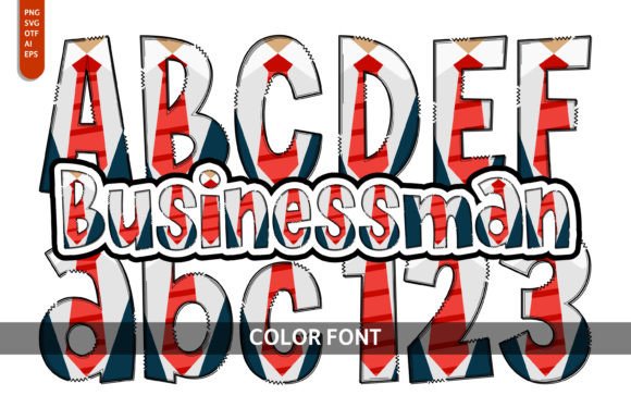 Businessman: A Font for Playful and Artistic Designs