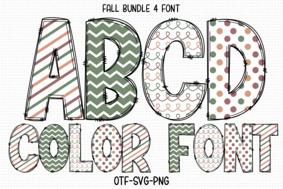 Capture Autumn's Charm with the Fall Doodle Typeface