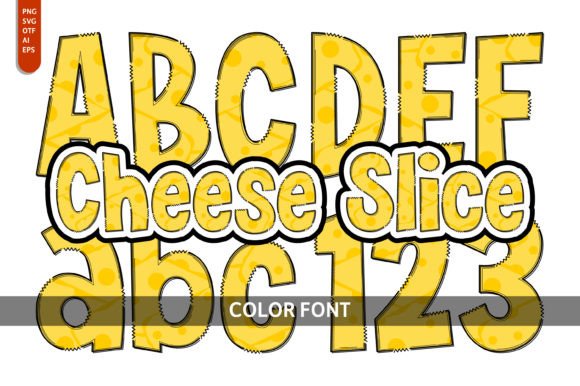 Cheese Slice: A Playful Font for Creative Projects