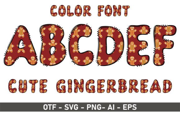 Cute Gingerbread: A Font That Feels Like a Warm Hug