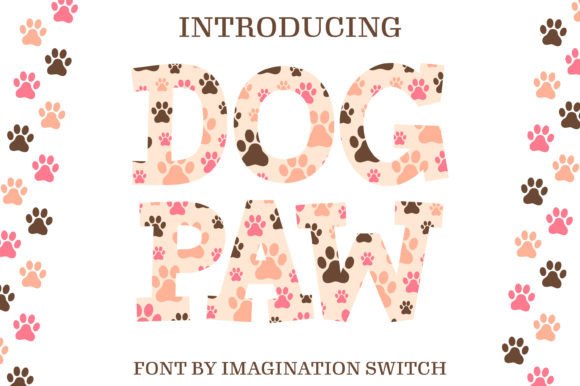 Discovering Dog Paw: A Font with Built-in Color