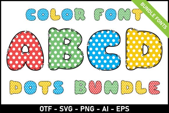 Dots Bundle: Crafting Whimsy in Modern Typography