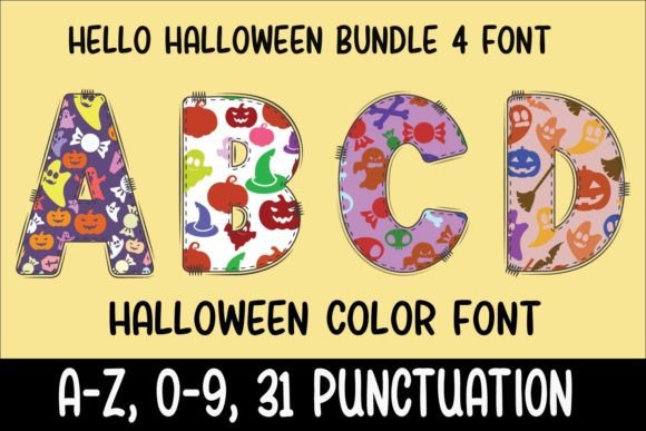 Embrace the Spooky Spirit: The Hello Halloween Typeface