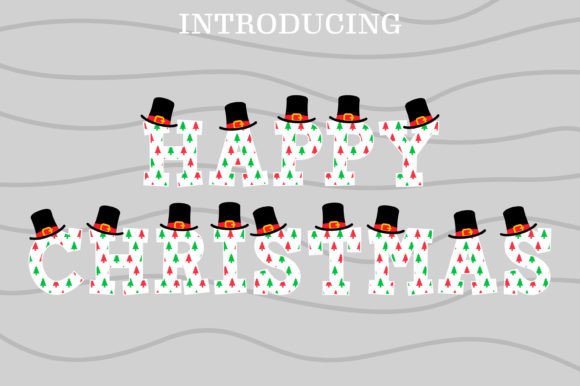 Happy Christmas: A Colorful Font for Festive and Creative Designs