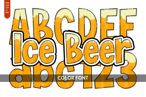 Ice Beer: A Creative Font for Playful & Artistic Designs