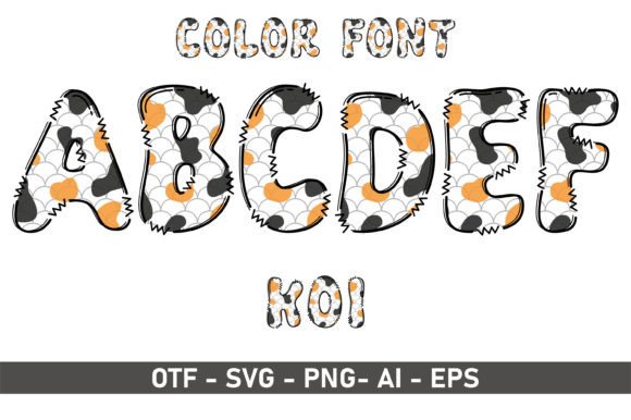 Koi: A Playful Typeface for Creative Projects