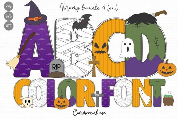 Mummy: The Ultimate Halloween Display Font