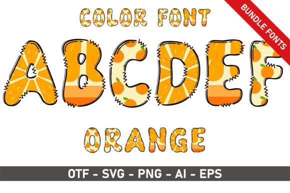Orange Bundle: A Colorful Creative Toolkit