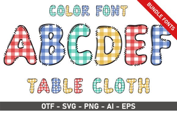 Table Cloth Bundle: A Guide to This Playful Font