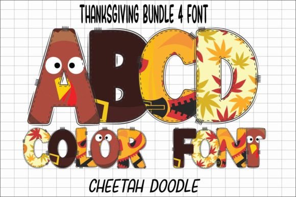Thanksgiving Day: A Festive Font for Bold Holiday Designs