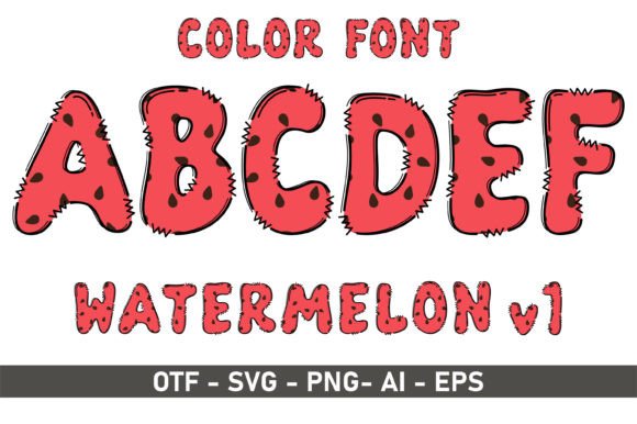Watermelon V1: A Fresh Slice of Creative Font Design